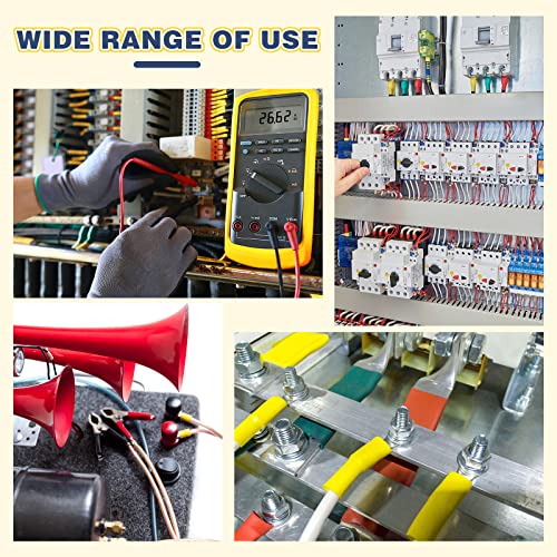 1700 Pcs Electrical Crimp Terminals Mixed Insulated Wire Connectors Assortment Kit Electronic Solderless Spade Connector Quick Disconnect Rings Fork Butt With Storage Box For Home Garage Workshop #TOP6