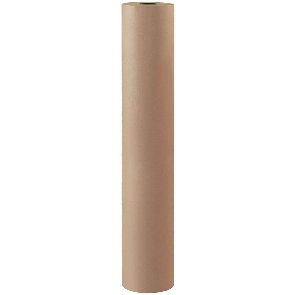 Partners Brand PKPB4850 Bogus Kraft Paper Roll, 50#, 48" x 720', Gray