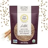 Picture of 1000 SPRINGS MILL - Organic Hard Red Spring Wheat Berries - Used for Organic Flours, Cereals, Salads, and Whole Wheat Breads - Organic Sprouting Seeds - Bulk Dried Grain - Resealable Bag - 16oz (Pack of 1)