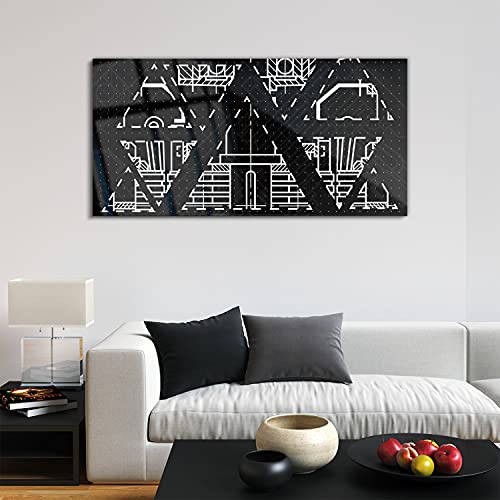 Tableau acrylique moderne salon et chambre art mécanique - 3