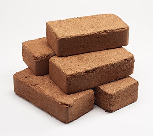 20 X 9 LITRE ORGANIC COCO PEAT-FREE COIR BRICKS - SPECIAL OFFER !!