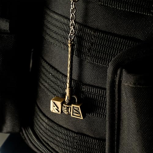 Image of Starforged Warhammer 40000 Thunderhammer & Thunderhead KeyChain Space Marines Astartes WH40 Jewelry