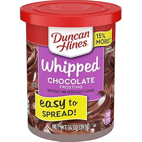 Duncan Hines Whipped Frosting Chocolate, 14 Oz Tub Cover