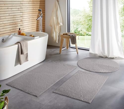 Taracarpet Badematte Badvorleger Homestyle rutschfest waschbar...