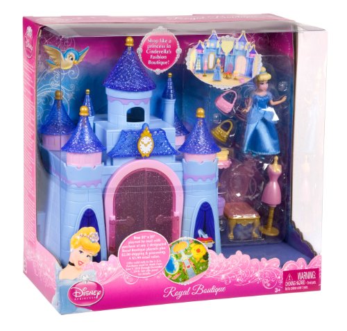 Mattel Disney Prinzessinnen – T4492 – Puppe und Mini-Puppe – Schloss und Puppe – Aschenputtel – Bild 4