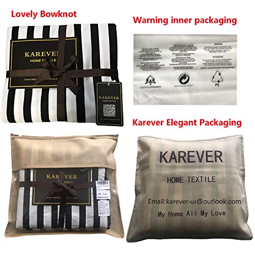 Karever White Grid Duvet Cover Set Twin Kids Cotton White Checkered Bedding Large Black Grid Geometric Pattern Printed On White Twin Duvet Covers For Children Teens White Plaid Twin Duvet Cover Sets #TOP6