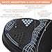 HKAI Baby Hip Carrier,Baby Carrier with Adjustable Waistband & Breathable Mesh, Ergonomic Carrier with Non-Slip Hip Seat Surface for Newborns & Toddlers (Black)