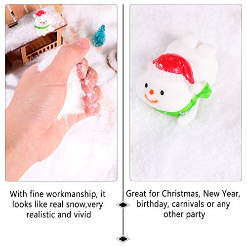 Pó artificial para neve ARTIBETTER 500 g DIY Floco de neve falso árvore de Natal neve pó para artesa