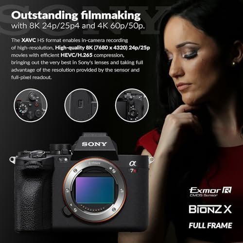 Sony A7R V mirrorless camera