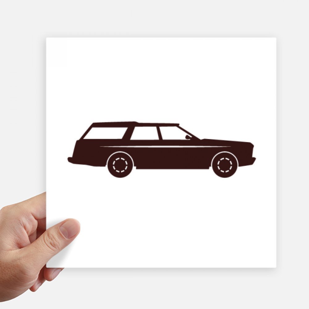 Autocollants Classic Cars DIYthinker : lot de 4 stickers silhouette 20x20 cm pour déco et loisirs