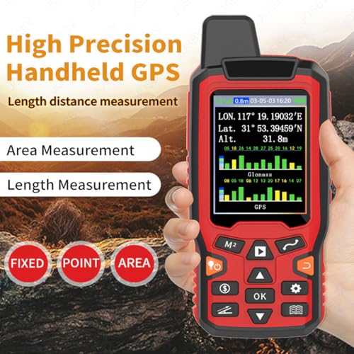 Misuratore agricolo del terreno di GPS con il posizionamento a sei stelle & la trasmissione vocale, attrezzatura di indagine di alta precisione per il calcolo dell'area del lago e dell'estrazione