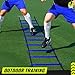 Teenitor Agility Ladder Agility Training Ladder Speed Ladder Speed Training Equipment for Soccer, Football Agility Training Equipment with Carrying Bag