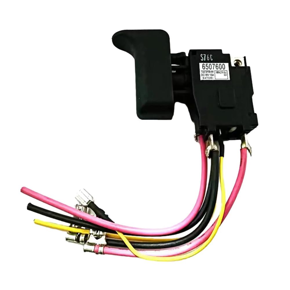 Interrupteur Perceuse Électrique Compatible XRJ04 6507600 DJR186