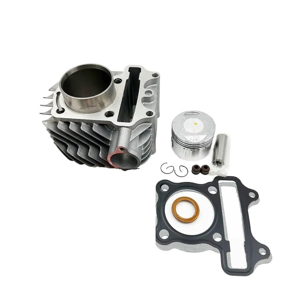 Pistón de 52,4 mm para moto de 125 CC de alta resistencia térmica