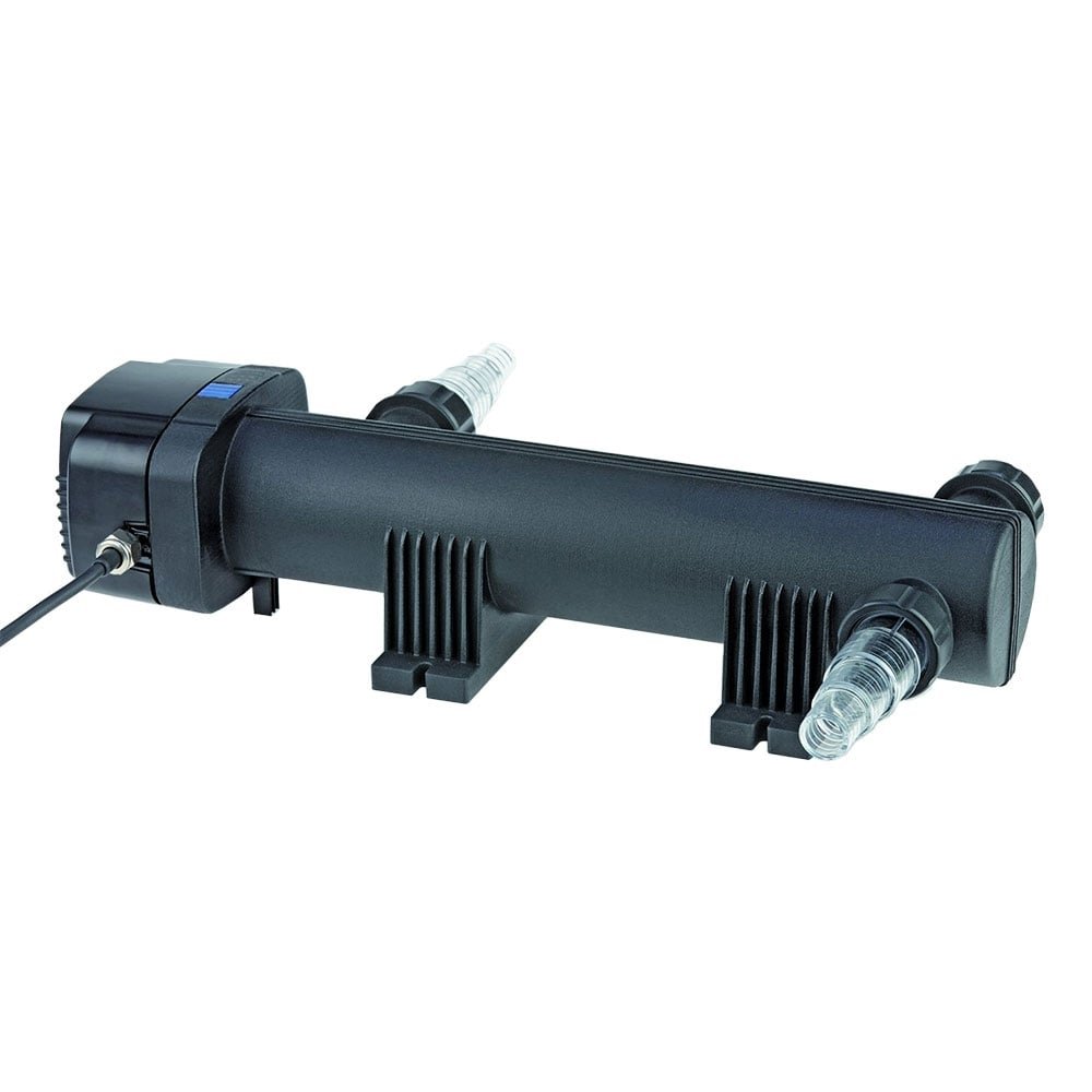 Oase 56837 UVC prelimpiador Vitronic 18 W Adecuado para estanques de hasta 20 m³, clarificador de Estanque, clarificador UVC, Control eficaz de Algas, Cuidado del Estanque, Estanque sin Algas
