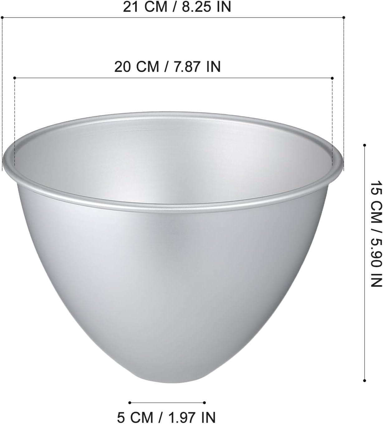 Hemoton 8.26 Inch Non-Stick Doll Cake Pan Mold for Oven Baking Even Heat Specialty Bakeware for Home Parties