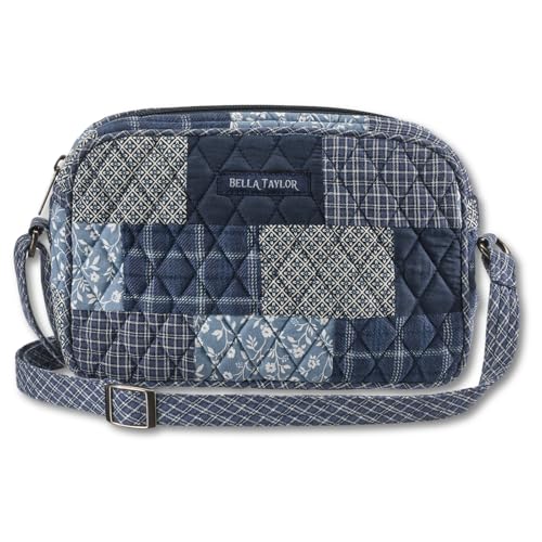 Image of Bella Taylor Simple Crossbody, Quilted Handbag for Women
