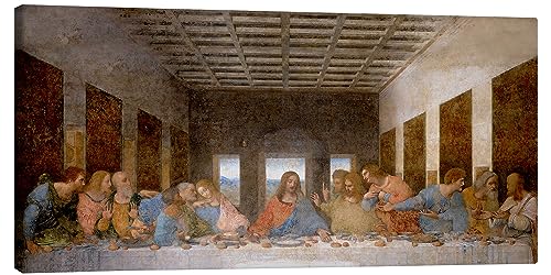 Cuadro de La última cena de Leonardo da Vinci para decorar tu comedor con elegancia
