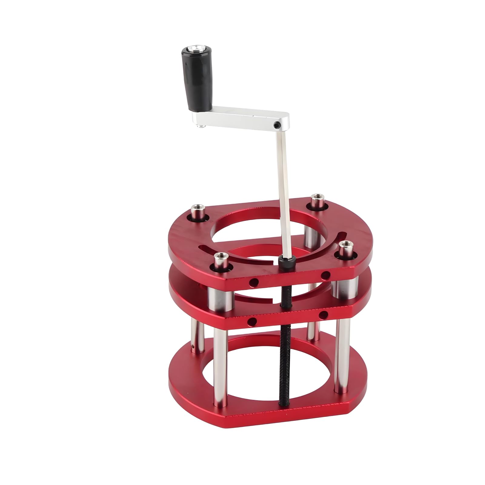 Base di Sollevamento per Fresatrice, Router Lift, Sollevamento del Tavolo del Router in Acciaio Inossidabile Piastra di Inserimento per la Lavorazione