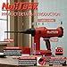 NailTask 20V Insulation Fastening Nailer Cordless Electric Nail Gun Brushless Motor Nailer Tool (Without Battery) for Rock Wool Insulation Materials with Protective Goggless