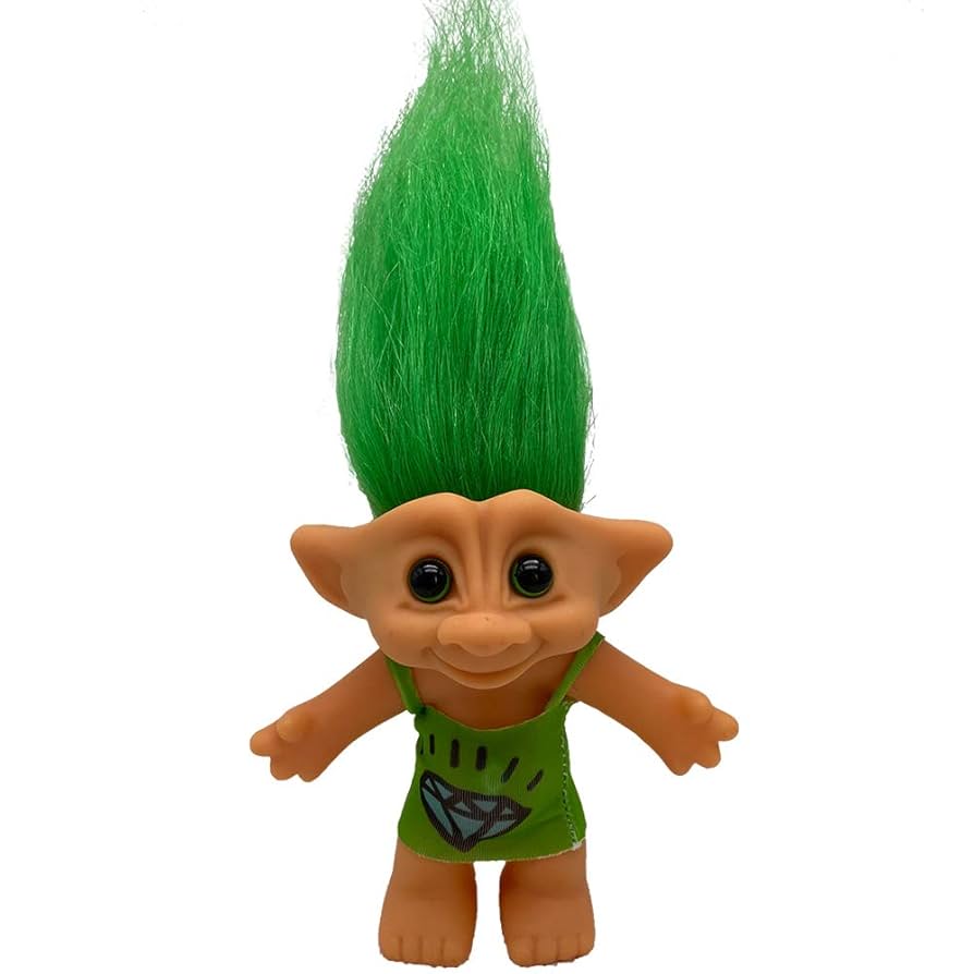 Amazon.com: PVC Vintage Trolls Dolls Retro Troll Doll Action