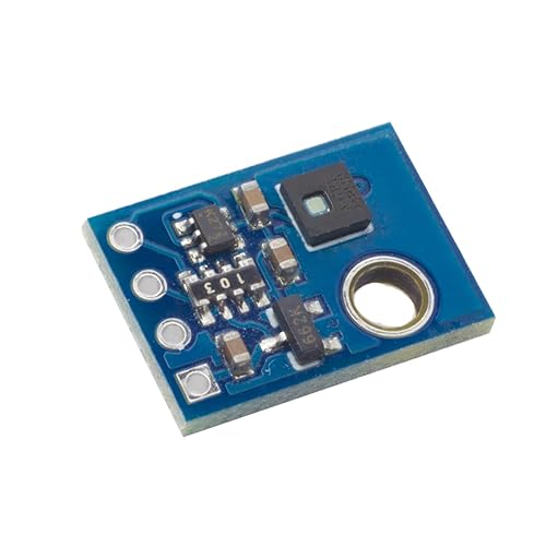 Miniatura 4 de HiLetgo 2 unids AHT21 I2C IIC alta precisión digital temperatura y humedad sensor módulo DC 2.0-5.5V DHT11 AHT10 versión mejorada para Arduino