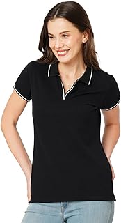 Wear Your Opinion Womens Premium Pique Polo Collar Neck T-Shirt Womens Premium Pique Polo Collar Neck T-Shirt (Design: Tip...