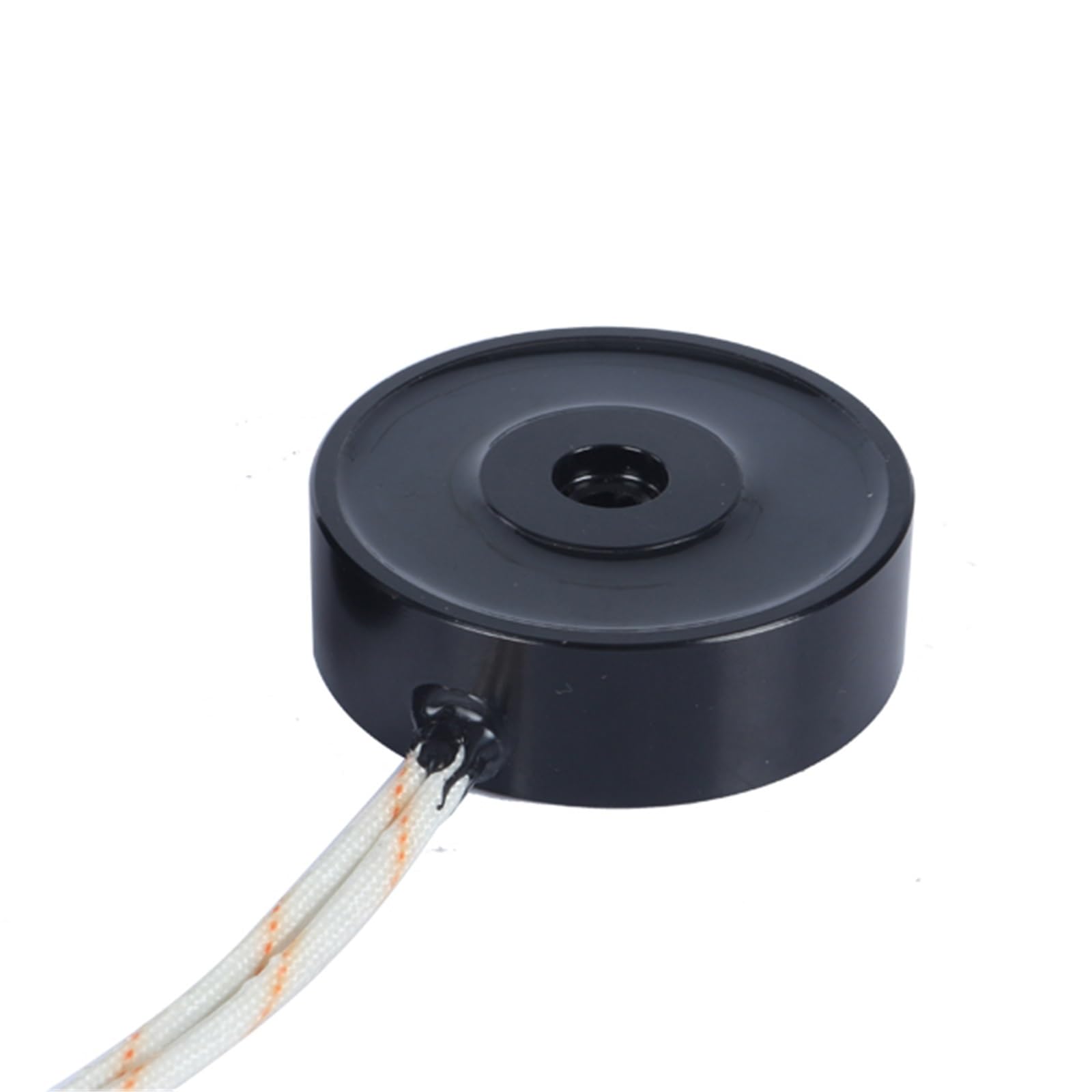 Dünnes Design, flach, 50 mm Durchmesser, kreisförmiger Halteelektromagnet, 12 V, 24 V Gleichstrom, 20 kg, Mini-Magnetheber, 1 Stück