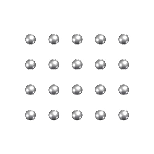 uxcell 30 bolas de rodamiento de acero cromado de 0.079 in de precisión G5