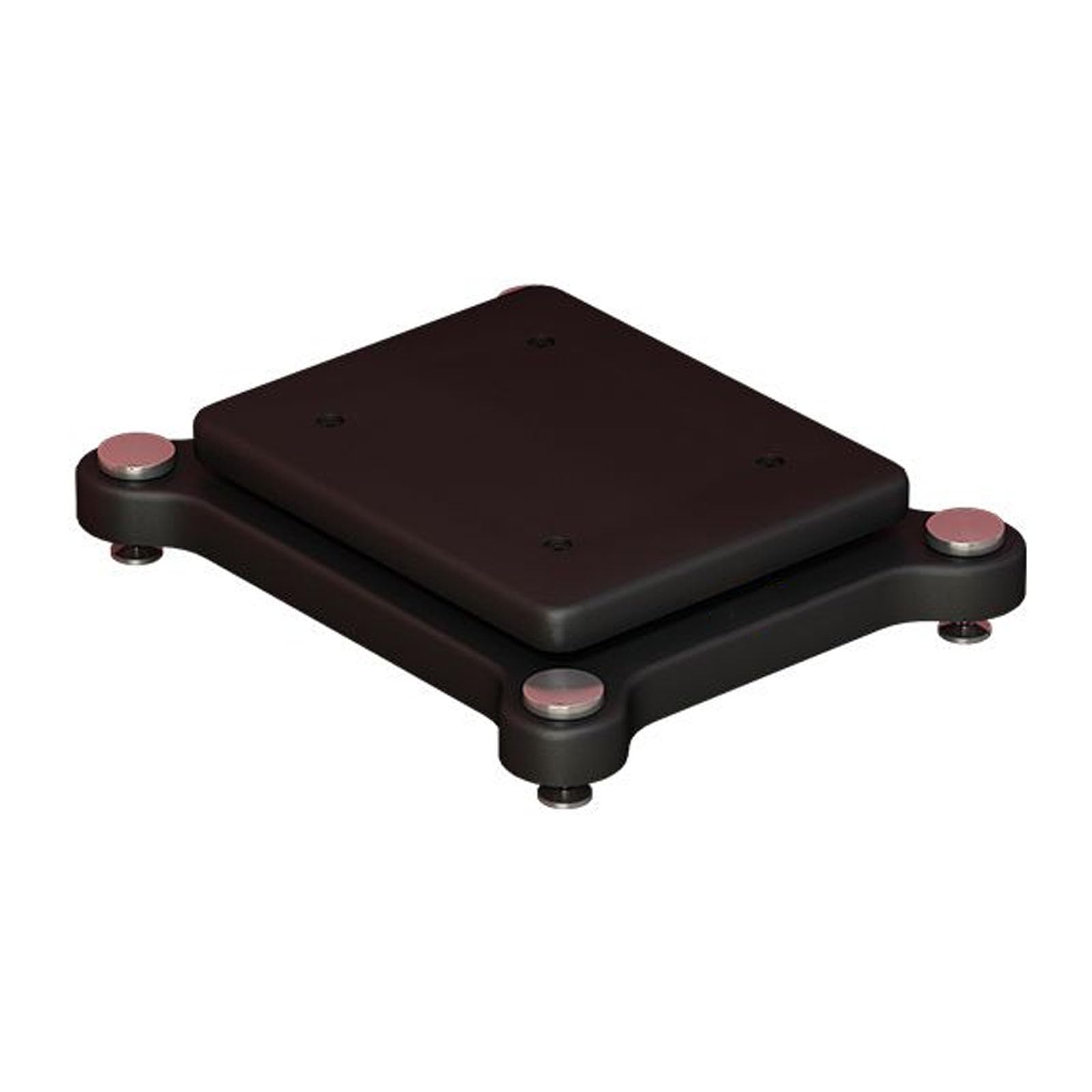 Supporti isolanti per altoparlanti, supporti isolanti per subwoofer a 2 piani con schiuma antivibrante, base antiscivolo per studio, casa e ufficio