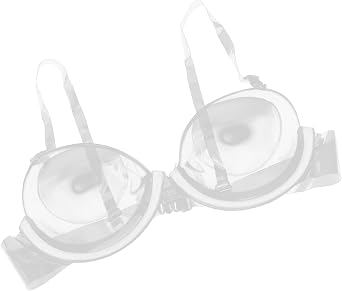 Womens Bras Women Transparent See Through Underwire Bra Clear Adjustable Strap Invisible Bra Disposable Underwear Bra Size 34 Womens Bralettes