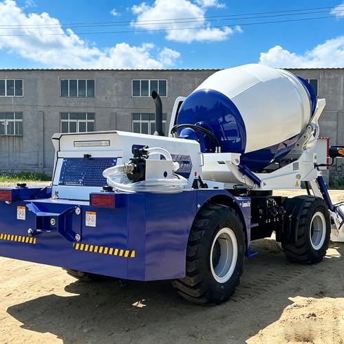Mobile Concrete Mixer Truck, 4x4 Self Loading