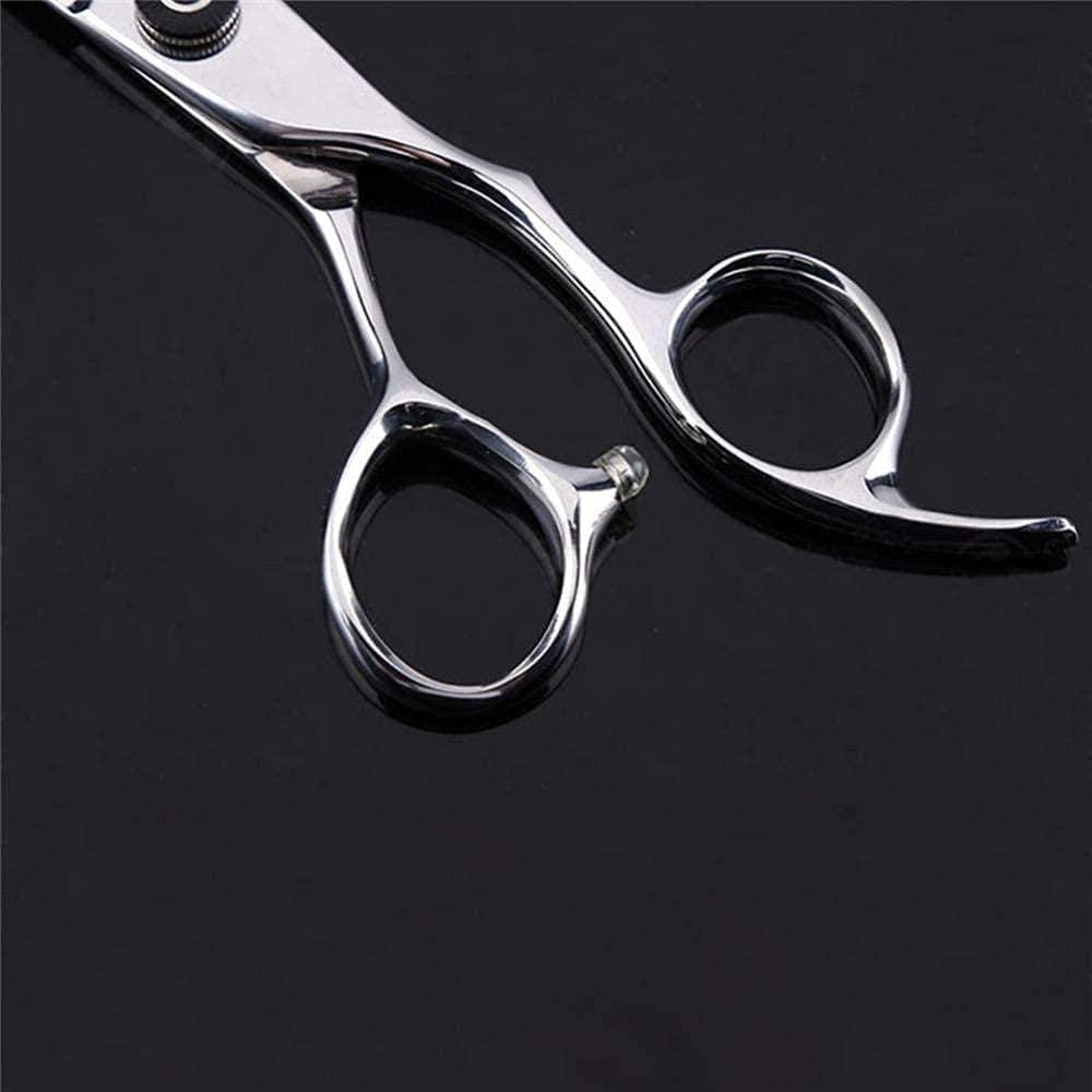 Forbici professionali per sfoltire i capelli, 15,2 cm, per salone e uso domestico, design unico per barbieri, ideali per precisione e styling