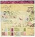 Graphic 45 4501870 Bloom 8x8 Pad Craft Paper, Multi