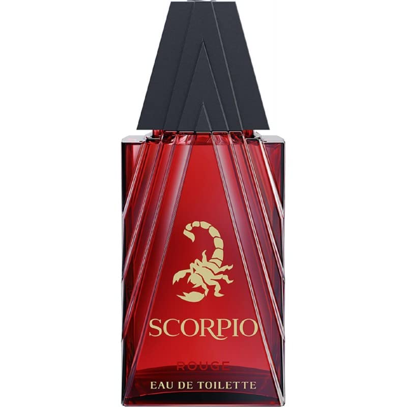 SCORPIO Eau De Toilette Vaporisateur Rouge 75Ml - Parfum masculin vibrant pour une allure audacieuse et confiante. - Lot De 3 - Vendu Par Lot