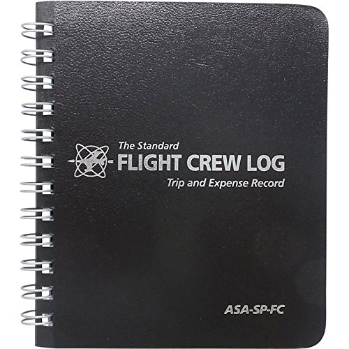 Cuaderno de Vuelo ASA 3.375 x 4.25 pulgadas, 112 páginas