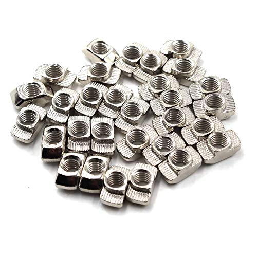 Écrou à filetage en T 4545 M6 anti-rouille pour profilé aluminium fente 10mm