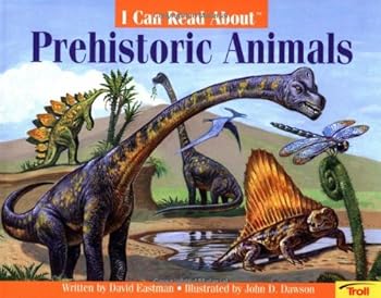 Paperback I Can Read About Prehistoric Animals (I Can Read About Series) Book