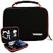 VanGoddy Harlin Case RED Black Durable Hard Cover Cube Protector fits ZTE SPro 2 & SPro WiFi Smart Projector