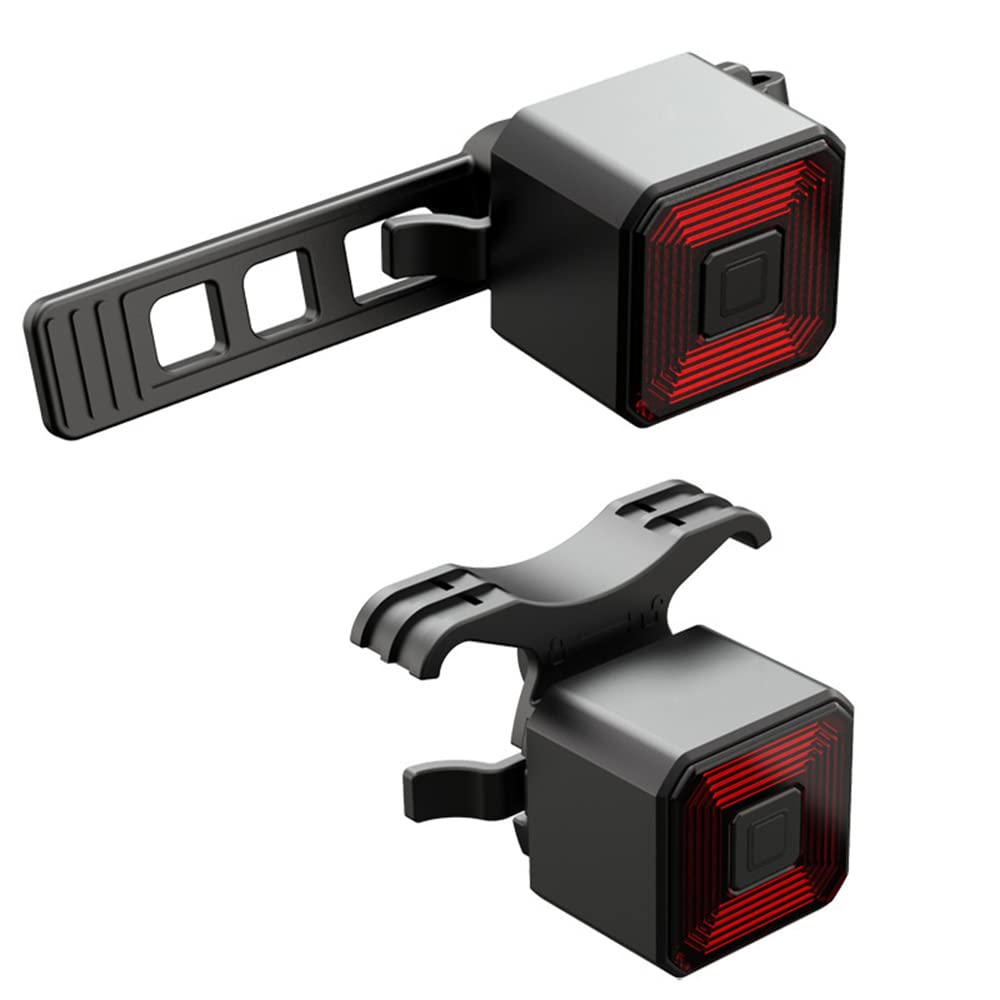 TIORU Bicicletta Intelligente Auto Brake Sensing Light Impermeabile LED Ricarica Ciclismo Taillight Bike Accessori Luce Posteriore