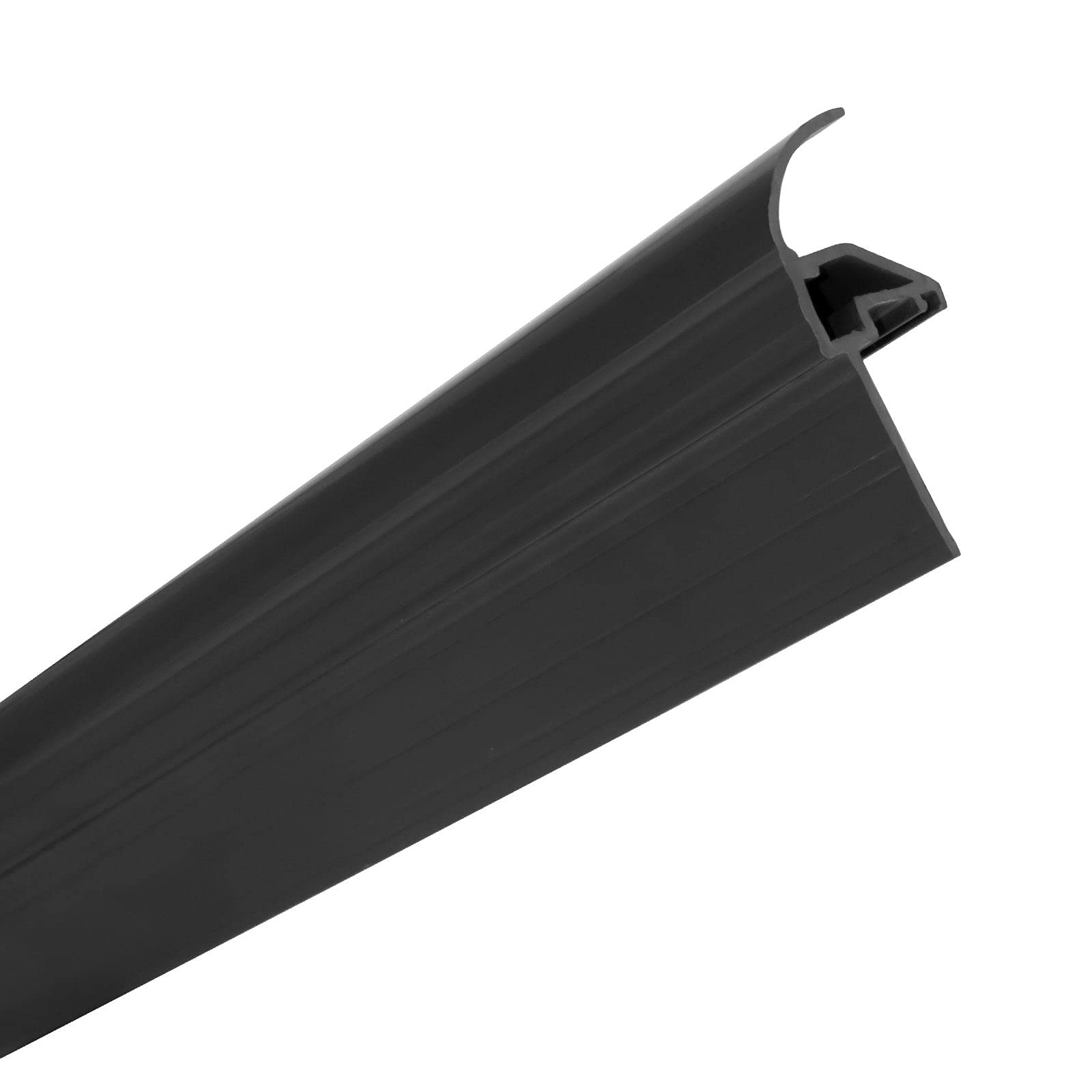 Exitex Capex Snap Down Gable Finishing Profile - Grey, 3m