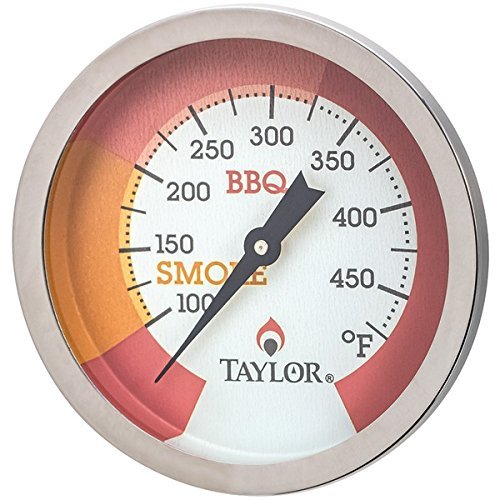 Miniatura 3 de Taylor Termómetro ahumador para parrilla (814GW)