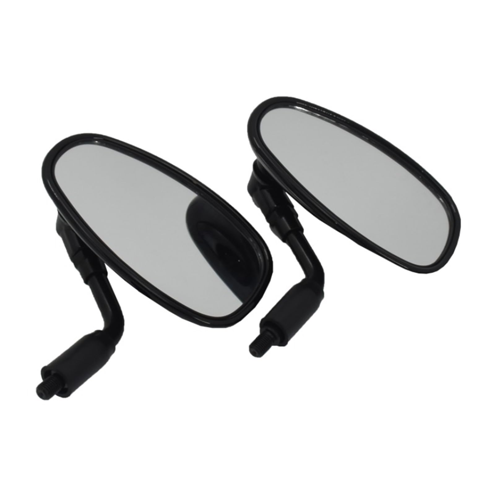Espejo retrovisor universal de 10mm con cristal ovalado anti reflejos 4