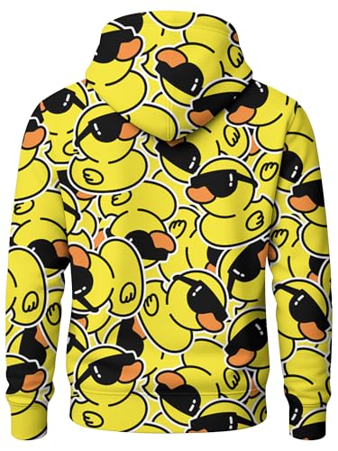 Image of PAGYMO Graphic Hoodies for Men Funny Novelty Pullover Hooded Sweatshirt | Funny 3D print, cool novelty design, colorful pattern, mens graphic pullover hoodie, sarcastic style, funky winter fashion