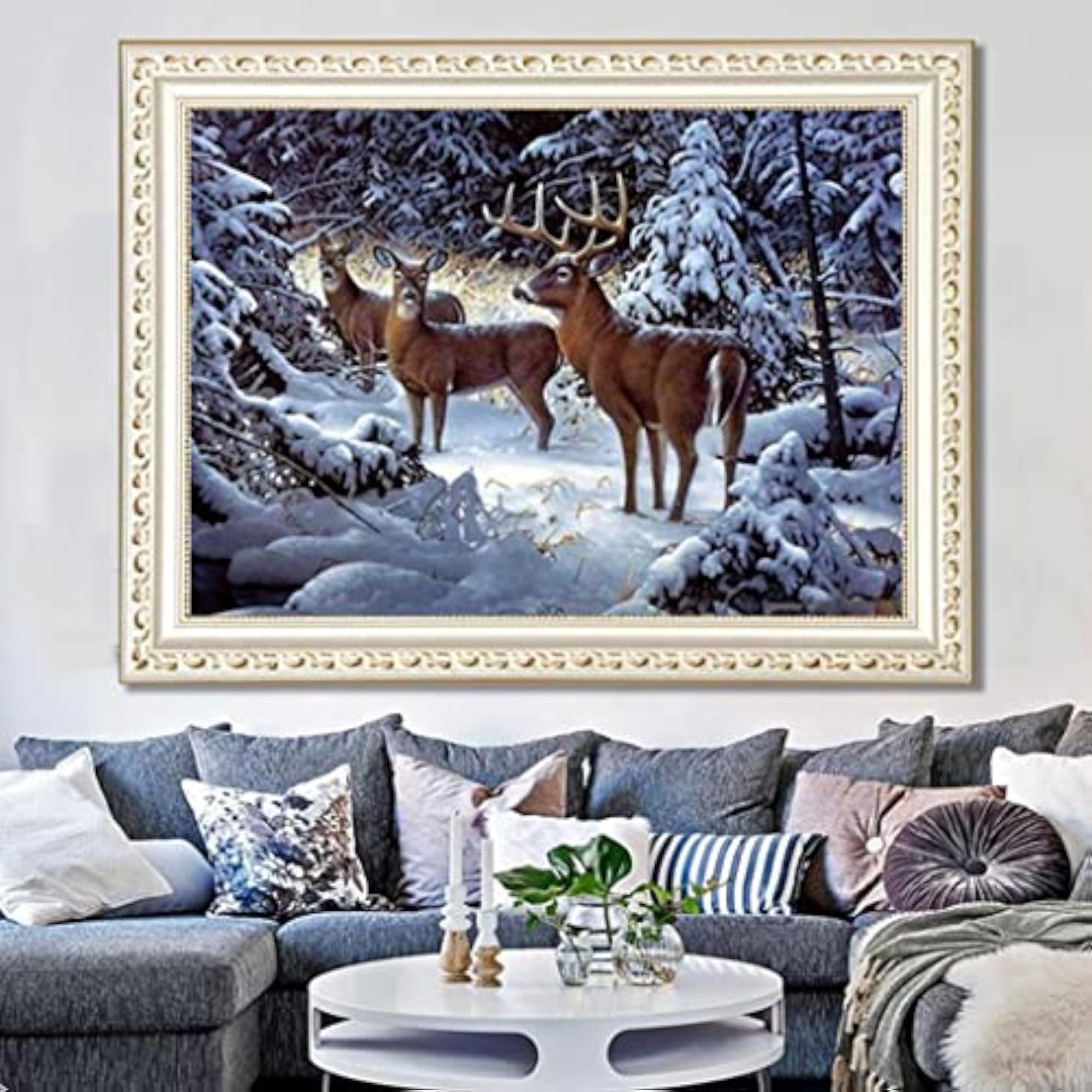 5D DIY Diamond Painting Horse Cross Stitch Kit for Home Decor