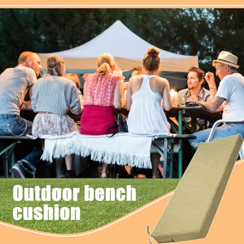 Coussin de banc imperméable pour ne plus glisser sur vos chaises extérieures - 7