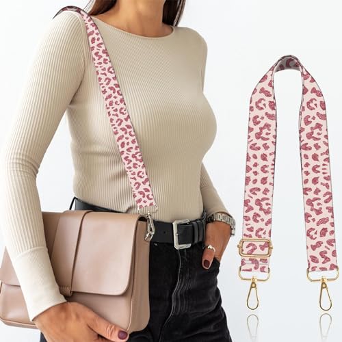 Image of Purse Strap Crossbody Shoulder Straps 1.5 inch Wide Replacement Adjustable for Women Girls Bag Aesthetic Cute
