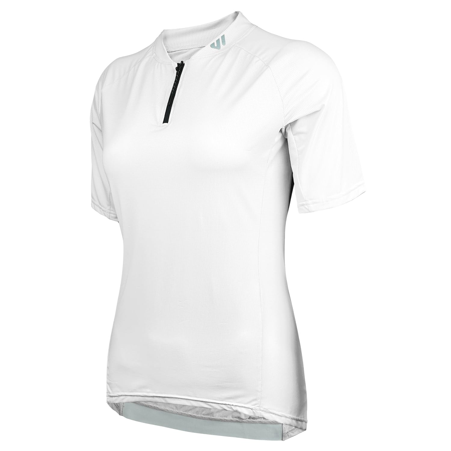 Wulibike Cycling Jersey Women Half Zipper Short Sleeve Breathable Road Biking Bike Shirts for Zip Pocket Cycle Tops Upf50+