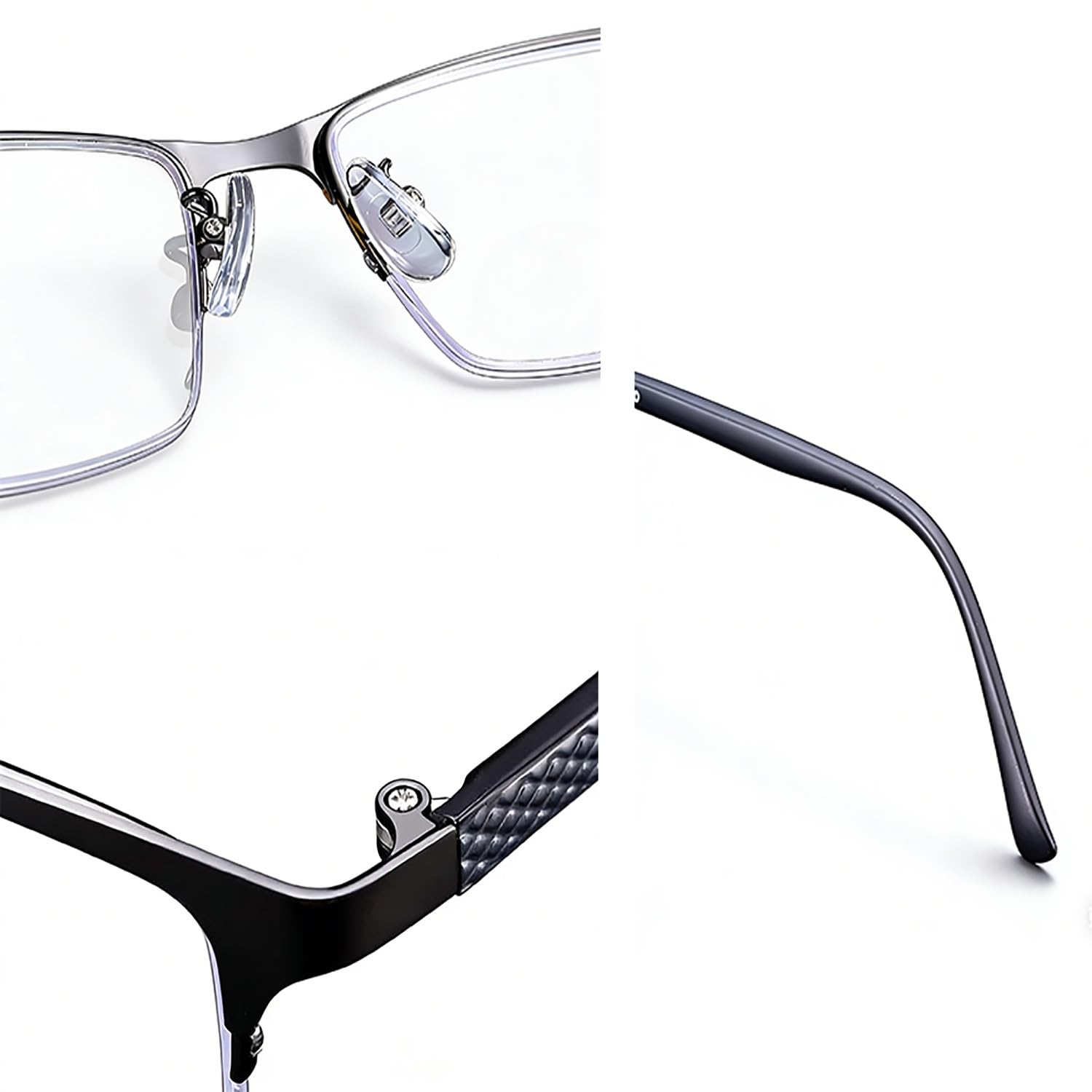 Intelligente zoom Brille, photochrome Lesebrille für Altersweitsichtigkeit, klassisch Rechteckige Sonnenbrille für Herren