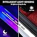 2 Pcs Led Door Sills for Car Magnetic, Custom Logo or Text, Auto-Sensing Welcome Lights, Applicable 99% of Models, 7 Colors, 28 Dynamic Modes, Led Car Door Lights No Installation Required